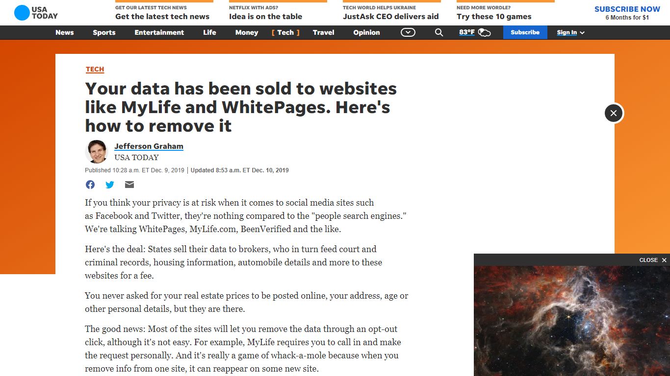 How to remove your info from sites like MyLife, Spokeo and WhitePages